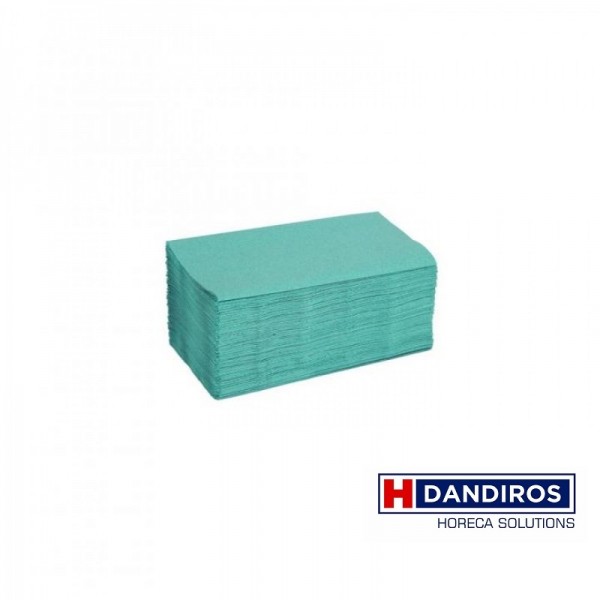 Prosop Pliat V Verde 250/pachet